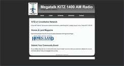 Desktop Screenshot of kitz1400.com